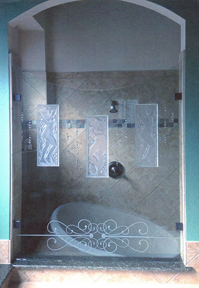 Custom Shower Enclosure